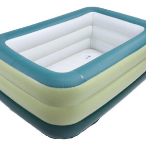 Alberca Inflable Familiar 38x32 Cm Pvc Portátil Jardín Exter Color