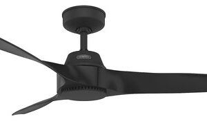 Ventilador De Techo Mosley Para Exterior 52 Pulgadas Negro M