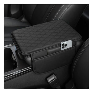 Tapete Universal Reposabrazos Auto Suave Impermeable 30x24 C