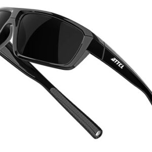 Gafas De Sol Polarizadas Hombre Protección Uv Deporte Pesca Diseño 5001-negro+gris/non Espejado Color De La Lente Color Del Armazón Color De La Varilla
