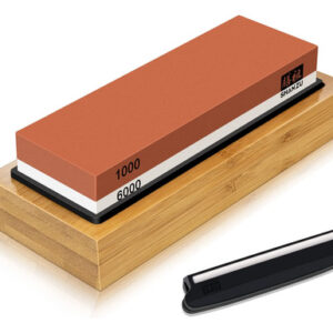 Piedra De Afilar Cuchillo 1000/6000 Grano Base Antideslizant Piedra De Afilar 1000/6000