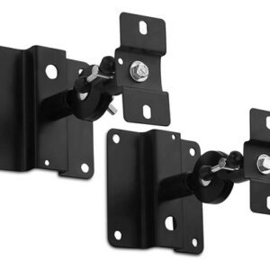Soporte Universal Para Altavoz Pared Techo Ajustable Negro 2 Black