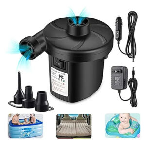 Bomba De Aire Eléctrica Inflador Rápido 50w Para Inflables