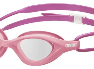 Anteojos De Natación Unisex Juveniles Con Protección Antivah Transparente/rosa/violeta