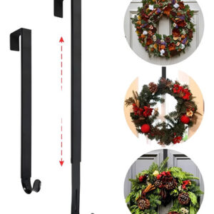 Colgador Ajustable Para Corona Y Guirnaldas De 39 A 65 Cm Color