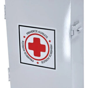Botiquín De Primeros Auxilios Grande Metal Vacío 34x25x7 Cm