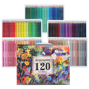Kit De Dibujo Profesional 120 Piezas Colores Vibrantes Mader