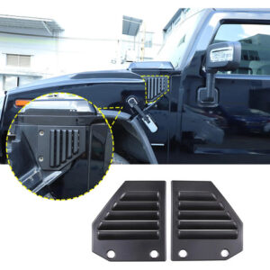 Cubierta De Ventilación Lateral Coche 2 Piezas Negro Hummer