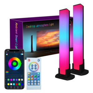 Luces Led Rgb Inteligentes Controlador App Sincroniza Música Color De La Luz