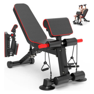 Banco De Pesas Ajustable 7 Posiciones Gimnasio En Casa 700 L Dz