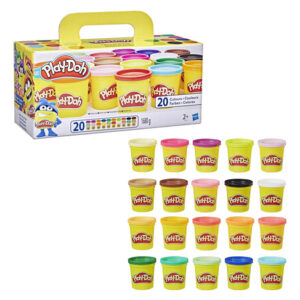 Maletín De 20 Colores De Masa Play-doh Para Manualidades Inf Varios