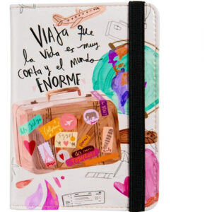 Soporte Para Pasaporte Impermeable Organizador Para Mujer Color Diseño De La Tela