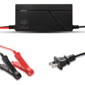 Cargador De Batería 12v 5a Para Litio Lifepo4 Inteligente Le