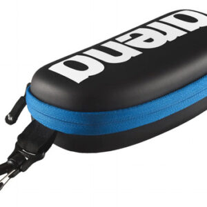 Estuche Para Anteojos De Natación Negro Y Azul Resistente Negro/azul