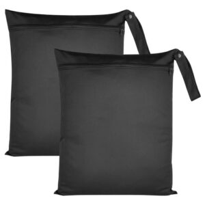 2 Bolsas Impermeables Para Ropa Mojada Viaje Adulto Bebé Color Diseño De La Tela