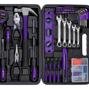 Cartman Juego De Herramientas Basicas Para El Hogar De 152 P Purple Violeta