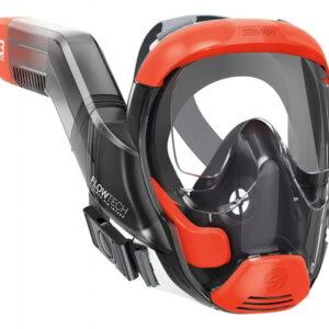 Máscara De Snorkel Facial 180 Grados Adulto Color Puesta De Puesta De Sol
