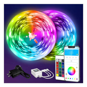 Tira De Luces Led 45 Metros Rgb Con Control Remoto Y 480 Luc Color De La Luz