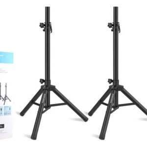 Soportes Para Altavoz De Trípode Ajustable 33 A 54 Cm Set De Color