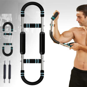 Entrenador De Brazos Y Expansor De Pecho Ajustable Portátil Azul