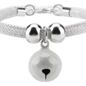 Collar Ajustable Para Gatos Nylon Resistente Estilo Japonés Blanco Nombre Del Diseño Tamaño Del Collar