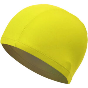 Gorro De Natación Duradero De Poliéster Para Hombre Y Mujer Color Diseño De La Tela Talla