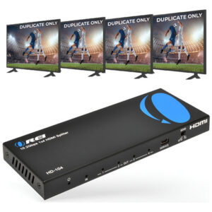 Splitter Hdmi 1x4 Alimentación 4 Puertos Full Hd 1080p 3d