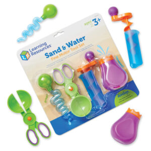 Juguete De Agua Y Arena Para Desarrollar Motricidad Fina 4 P