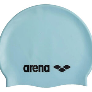 Gorro De Natación De Silicona Unisex Para Adultos Azul Paste Azul Pastel Diseño De La Tela Talla