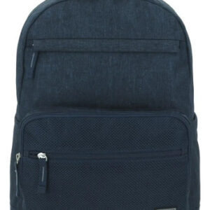 Mochila Grande Unisex Azul Con Porta Laptop Hasta 15 Pulgada Azul Diseño De La Tela