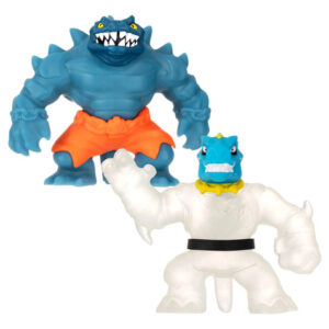 Héroes Goo Jit Zu Pack Ultraglow Tyro Y Shadowclaw Juguete