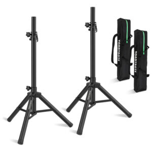 Soporte Para Altavoz Con Trípode 85 A 136 Cm Set De 2 Color