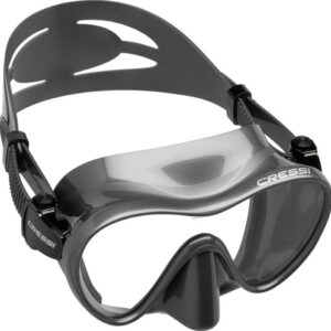 Máscara De Snorkel Sin Marco Adulto Silicona Ajustable 1 Ven Color