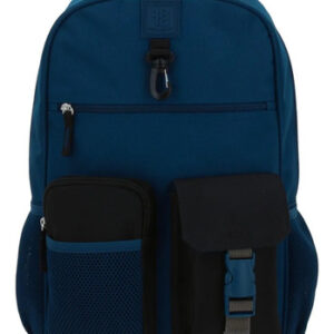 Mochila Azul Porta Tablet Hasta 10 Pulgadas Ideal Escolar Azul Diseño De La Tela