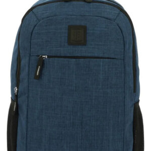 Mochila Grande Unisex Azul Porta Laptop 15 Pulgadas Poliéste Azul Diseño De La Tela