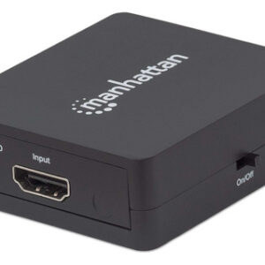Divisor De Video Hdmi Hembra Negro 2 Cm 1 Usb 5v 5w