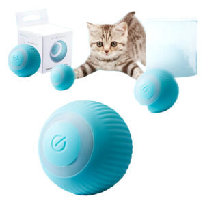 Pelota Interactiva Eléctrica Para Gatos Y Perros 360 Grados Eléctrico