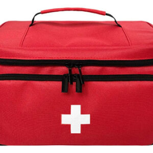 Organizador De Botiquín De Primeros Auxilios Rojo 29x19x17 C