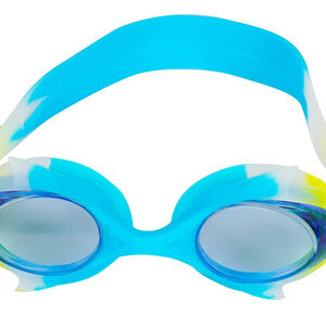 Goggles De Natación Para Niño Silicona Azul Antiempañante Uv Azul
