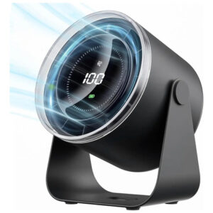 Ventilador De Escritorio Silencioso Velocidad Ajustable Negr Negro