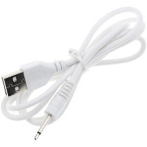 Cable Cargador Usb 2 5 Mm Blanco Carga Rápida Para Masajeado White1