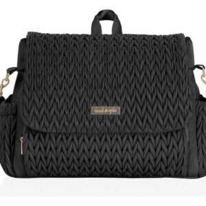 Mochila Convertible 2 En 1 Para Adultos Estilo Elegante Black Orchid Diseño De La Tela