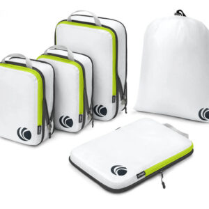 Organizadores De Viaje Con Compresión Juego De Bolsas 25x18 Color