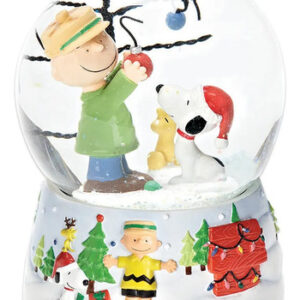 Globo Musical De Snoopy Y Charlie Brown Árbol De Navidad 9 C White Nombre Del Diseño