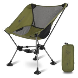 Silla De Camping Portátil Ultraligera Plegable Verde Plus Green-pro