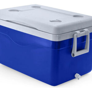 Hielera Portátil 50 Litros Azul Enfriador Resistente Liviano Azul