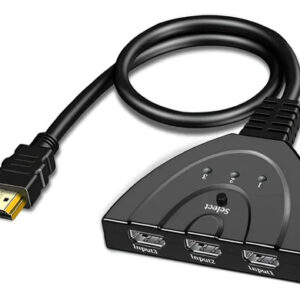Switch Selector Hdmi 1080p 3 Entradas 1 Salida Compatible Pc