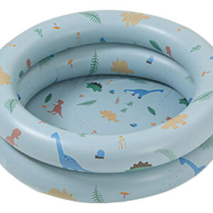 Piscina Inflable Infantil Portátil Azul 22x22x4,98 Cm Juegos Azul