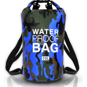 Bolsa Impermeable 20l Con Correa Para Kayak Y Deportes Acuát Color
