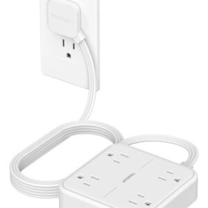 Regleta Multicontacto 4 Salidas 3 Usb Protector Sobretensión Color